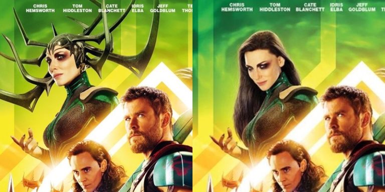 Cate Blanchett Fan Cate Two New Thor Ragnarok International Posters La