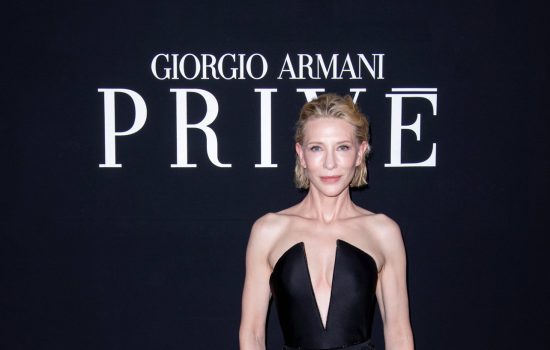 Cate Blanchett at Giorgio Armani Haute Couture 2024 Show
