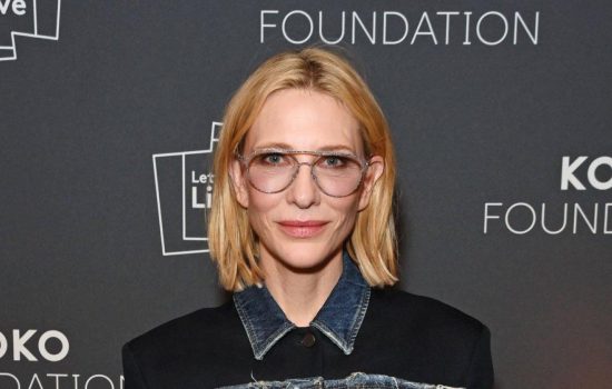 Cate Blanchett at Letters Live Fundraiser with KOKO Foundation; Disclaimer Final Chapter