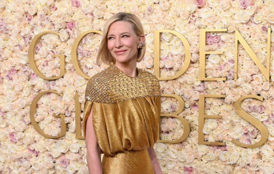 Cate Blanchett at 2025 Golden Globes Awards